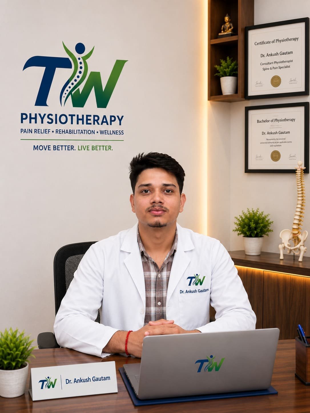 Dr. Ankush Gautam - Chief & Consultant Physiotherapist