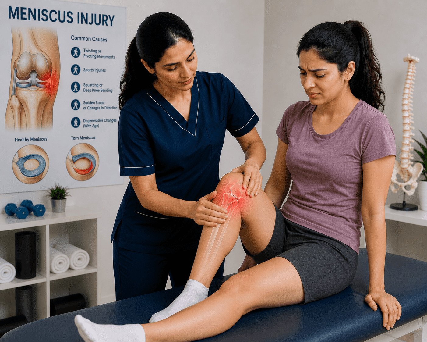 Physiotherapy treatment process