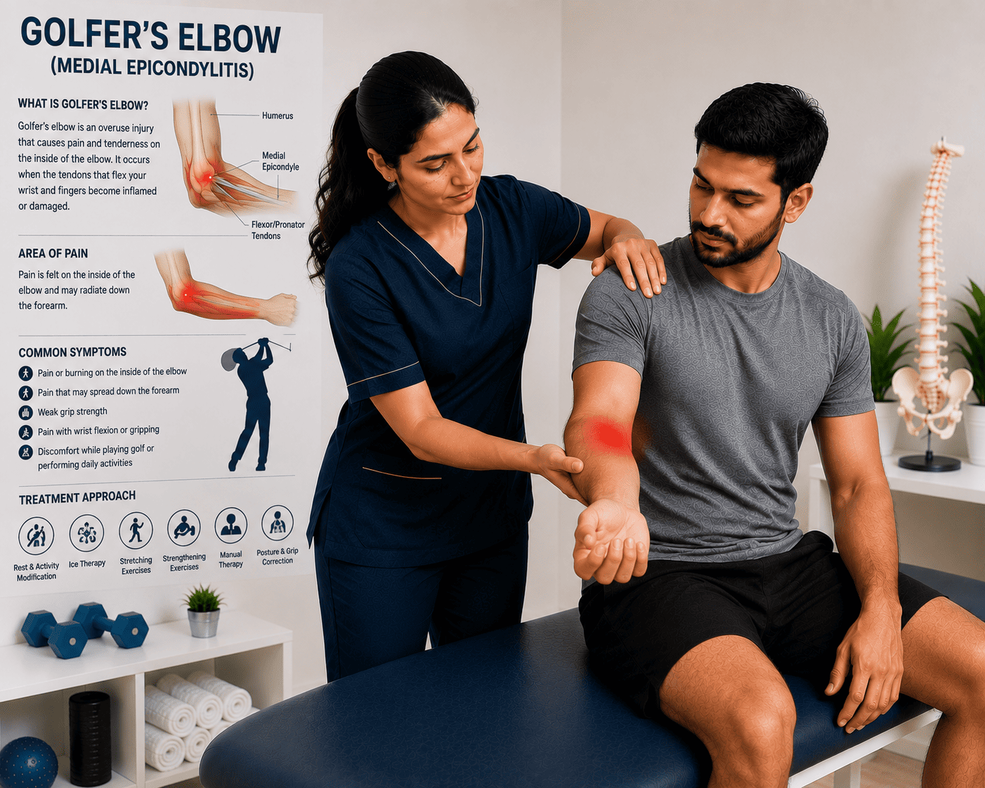 Golfer's Elbow